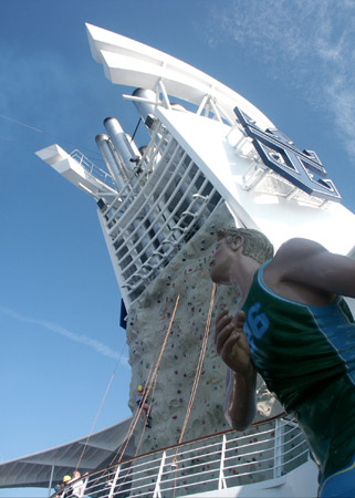 39 Rock climbing wall